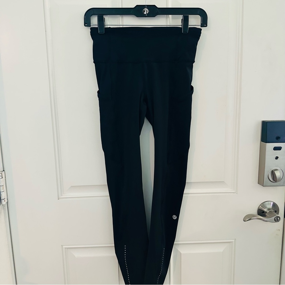 Lululemon Leggings 4 | Fast & Free High Rise Nulux Run Tights 25"